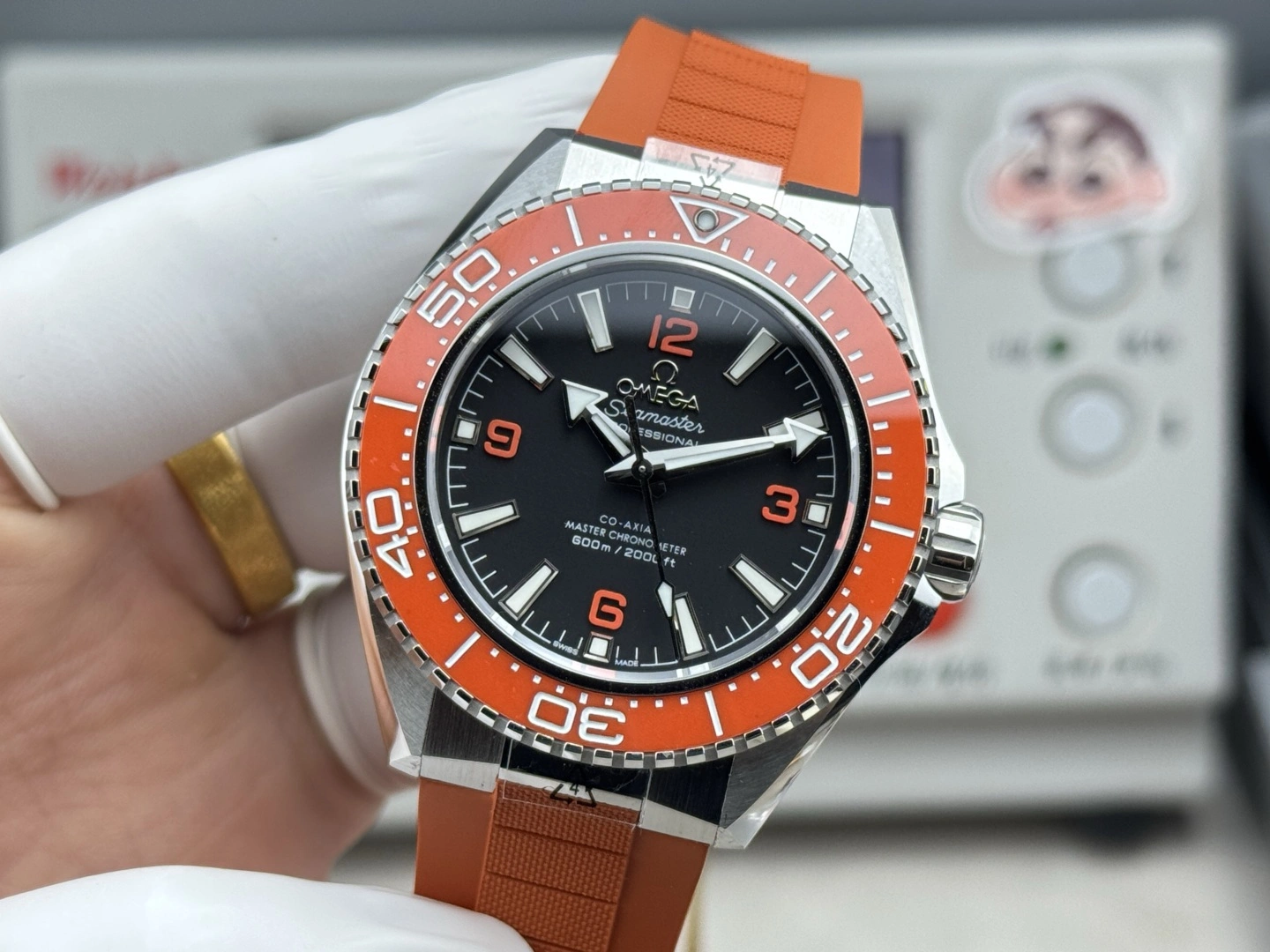 CBD Factory Omega Seamaster Planet Ocean 600M 42mm Black Dial Orange Arabic Numerals Orange Ceramic Bezel Orange Rubber Strap (217.32.42.21.01.004) 1:1 Super Clone – DD8912 Movement GoAnywhere 292